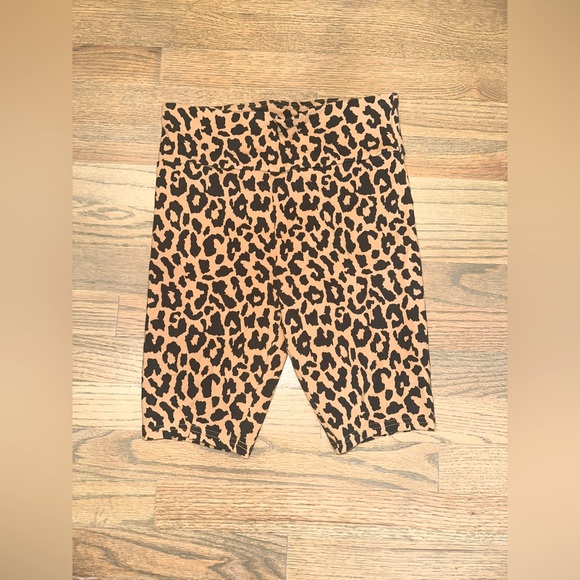wild fable Pants - Women’s Wild Fable Leopard Print Biker Shorts